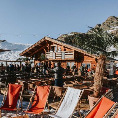 Vue terrasse au soleil | La Cabane